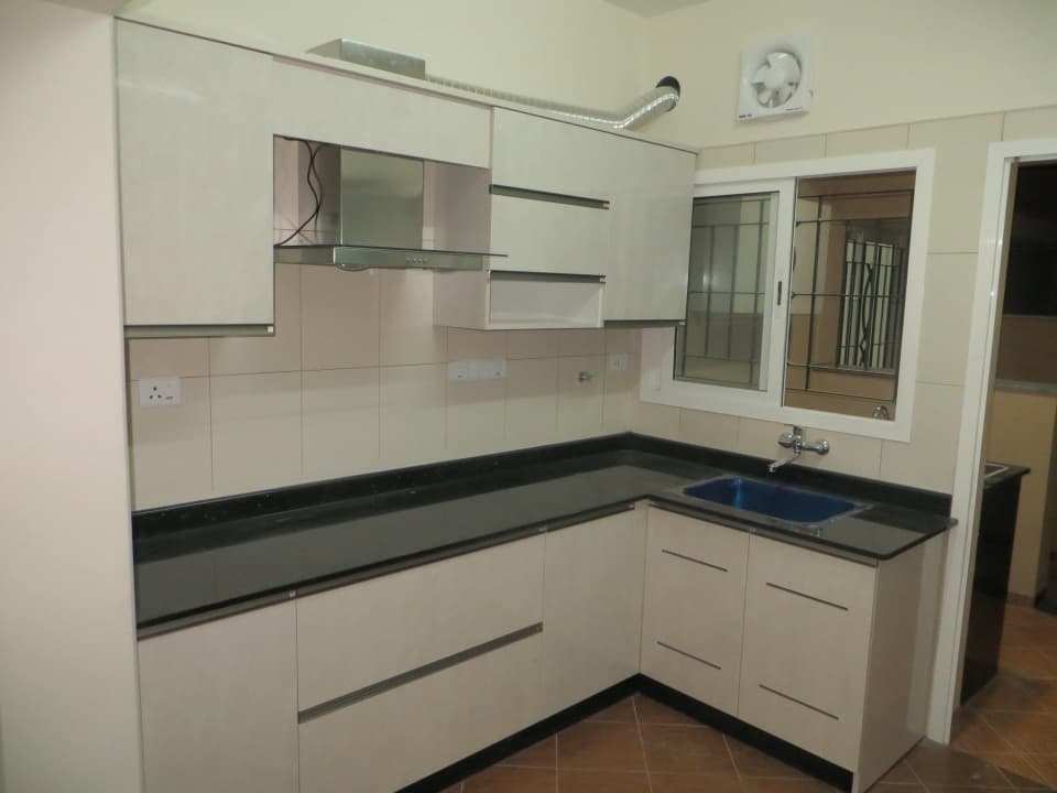 spacious brand new 3 bhk flat for rent in sobha city , devin paradise enclave, thanisandra main road, measuring 1564 sqft