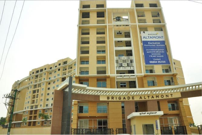 Brand New 2 BHK Flat for Sale in Brigade Altamont, Measuring 1260 Sqft Near Kristu Jayanthi College, Narayanapura.