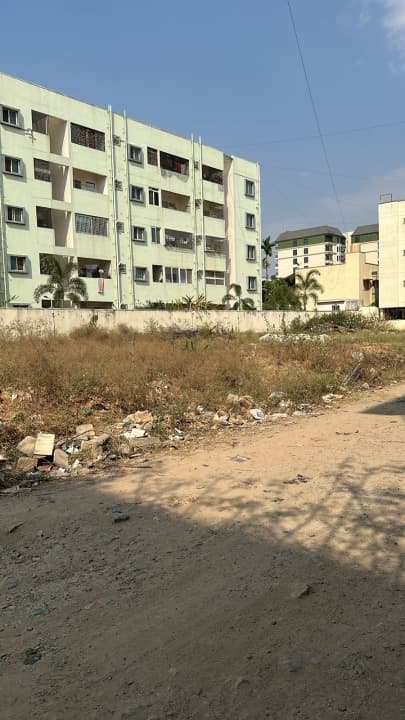 3000 sqft corner site for sale in byrathi, hennur road