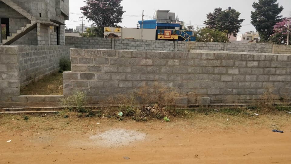 1680 sqft A khata site in nri layout , ramamurty nagar