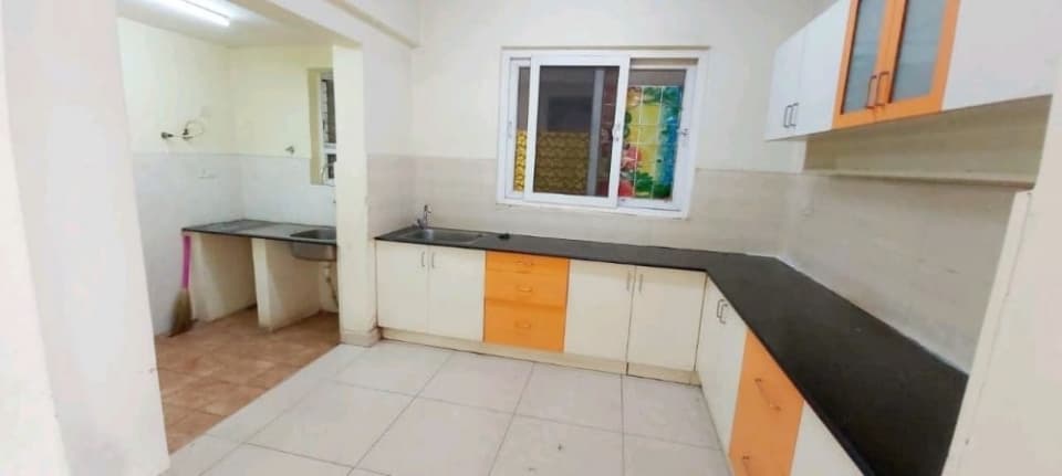spacious 2 bhk flat for rent in cedar woods,near kristu jayanthi college, k narayanapura, hennur main road, measuring 1302 sqft