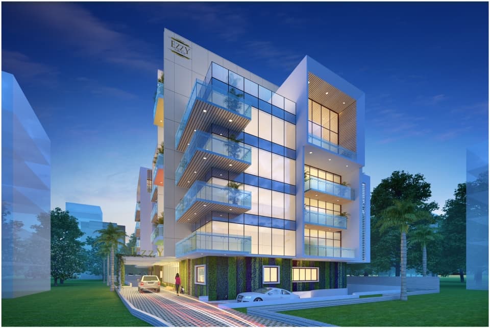 3 bhk flat for sale in upcoming project of ezzy group in gallery central, infantry road, near commercial street