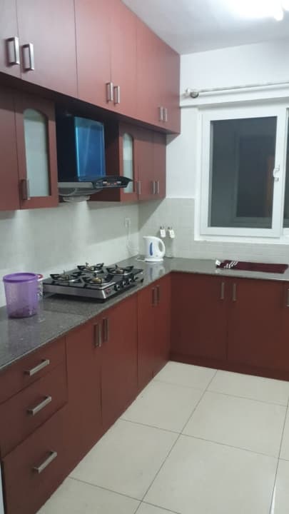 3 bhk semi furnished flat for sale in vigneshwara cedar woods, near by kristu jayanti college, kothanur, hennur main road, measuring 1804 sqft