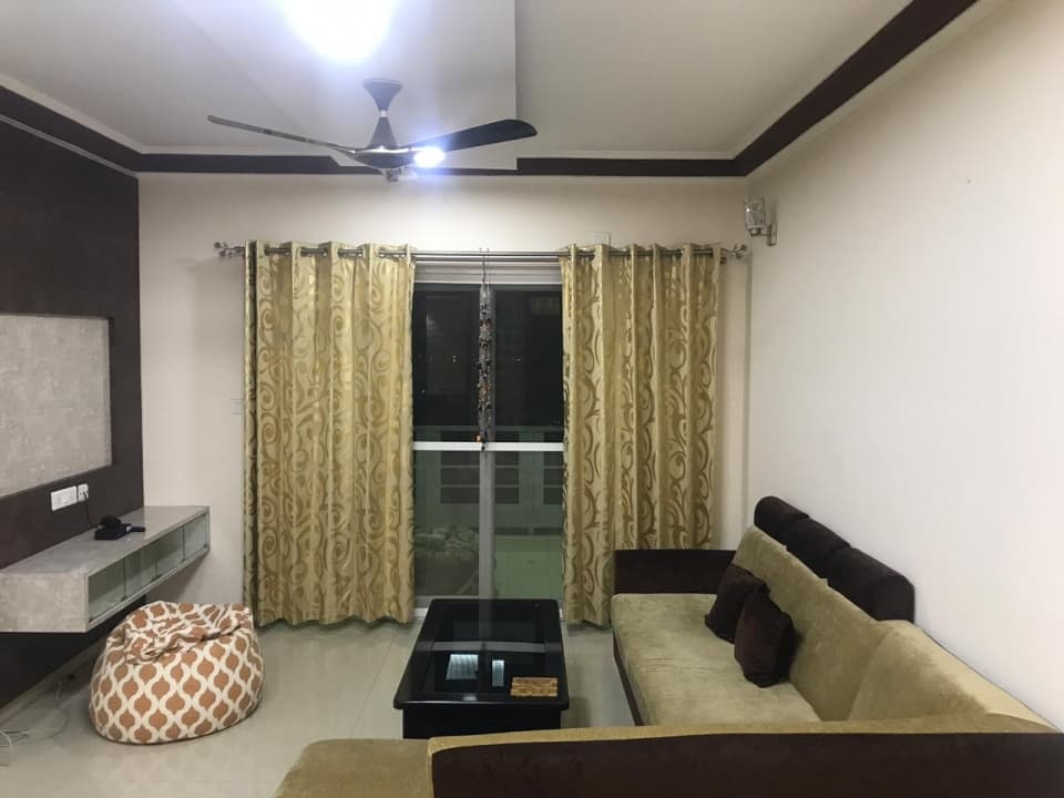 2 BHK Fully Furnished Flat for Rent in Siroya Environ, Anandnagar, Hebbal, Measuring 1500 Sqft