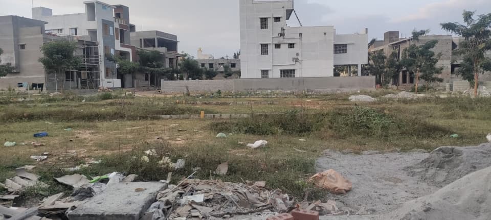 25*40 1000sft DC converted Plot for Sale at Sunrise layout Hennur road Bangalore
