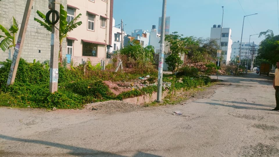BDA 20x35 (700 sqft) South facing Plot for Sale at 15th Block Arkavathy Layout  Thanisandra and Hennur Road Bangalore