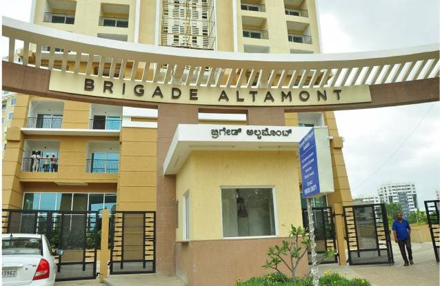 3 bhk flat for rent in brigade altamont, narayanapura, near kristu jayanti college, kothanur, hennur