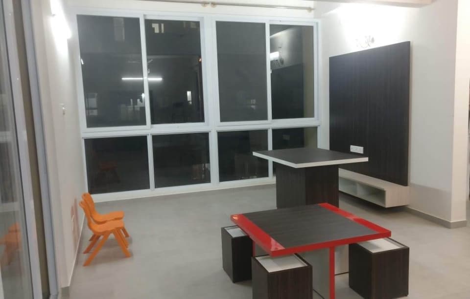 spacious brand new 3 bhk fully furnished duplex flat for rent in bhartiya city nikoo homes, hegde nagar , thanisandra main road, measuring 2107 sqft