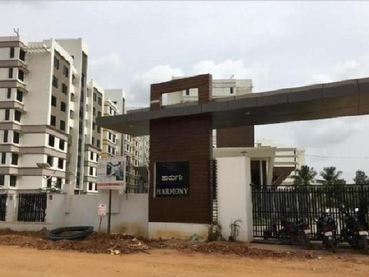 3 bhk semi furnished flat for rent in provident harmony, measuring 1241 sqft , thanisandra main road