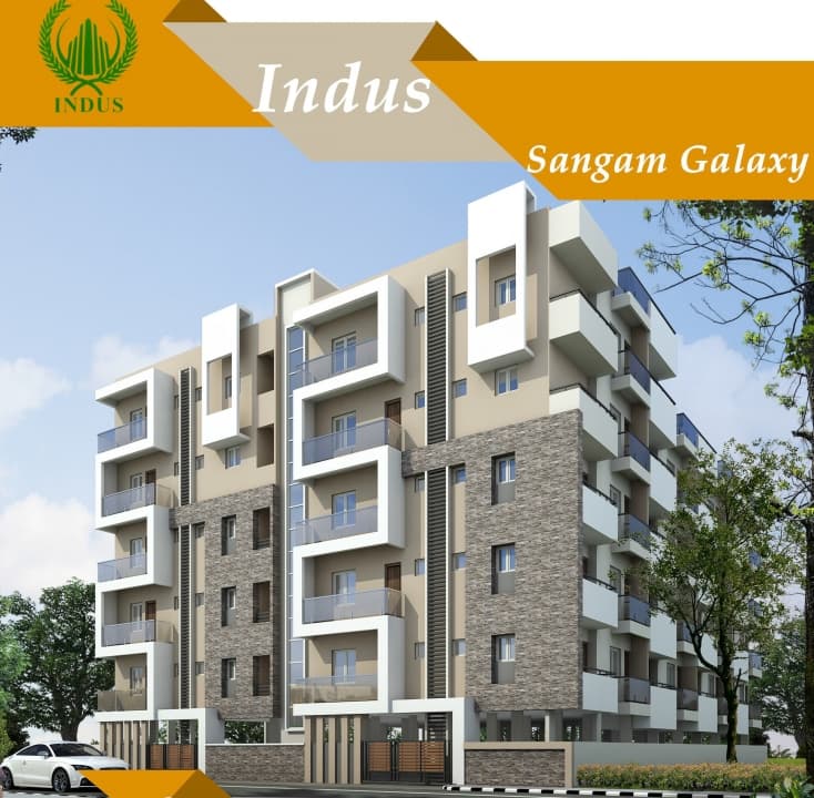 brand new 2 bhk flat for rent in indus sangam galaxy , kothanur, hennur main road, measuring 1040 sqft
