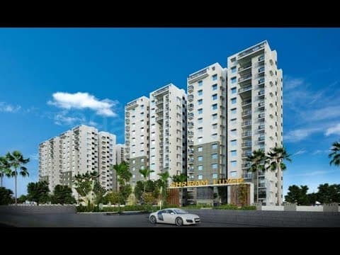 Brand New 2 BHK Flat for Rent in Shriram Luxor, Chikkagubbi, Hennur Main Road, Measuring 1200sqft