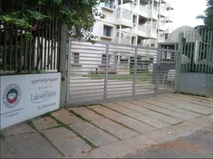 3 bhk fully furnished flat for rent in bearys lakeside habitat, sanjeevini nagar, hebbal, measuring 2300 sqft