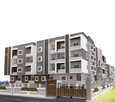 Brand New 2 BHK Flat for Rent in Ds Max Sparkle Nest, K Narayanapura, Hennur Main Road, Measuring 1057sqft