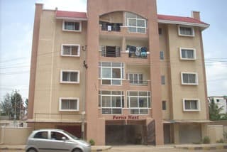3 bhk semi furnished flat for rent in ferns nest, hbr layout , hennur main road, measuring  1419 sqft