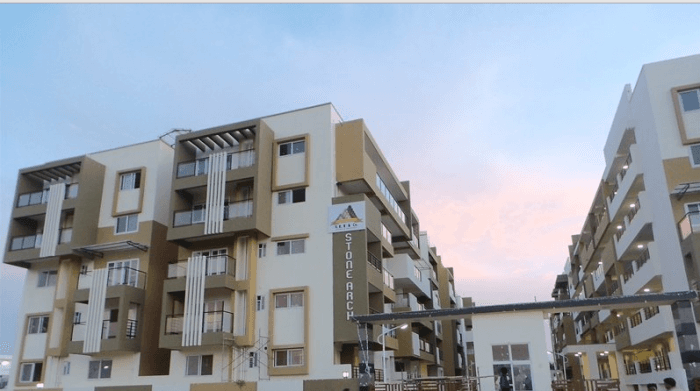 2 bhk flat for rent in vrr stone arch , hbr layout, measuring 1250 sqft, hennur main road